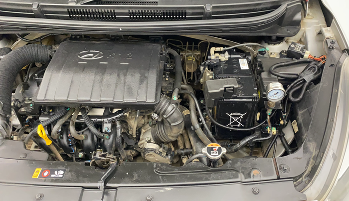 2021 Hyundai AURA S 1.2 CNG, CNG, Manual, 79,118 km, Engine View - Left
