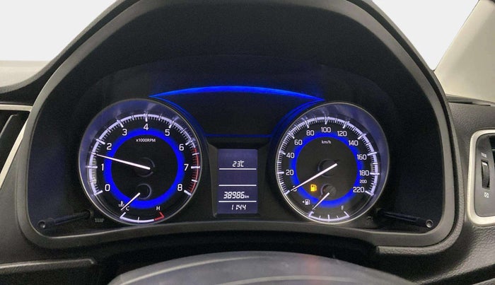 2017 Maruti Baleno DELTA PETROL 1.2, Petrol, Manual, 38,972 km, Odometer Image