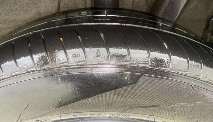 2023 Hyundai EXTER  SX 1.2 AMT, Petrol, Automatic, 6,842 km, Left Rear Tyre Tread