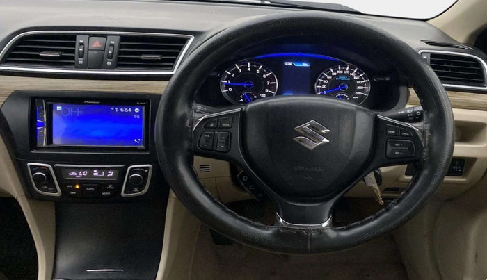 2018 Maruti Ciaz DELTA 1.5 SHVS MT PETROL, Petrol, Manual, 71,110 km, Steering Wheel Close Up