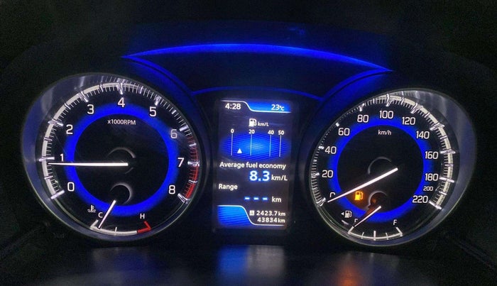 2018 Maruti Baleno RS 1.0 PETROL, Petrol, Manual, 43,827 km, Odometer Image
