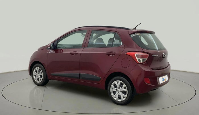 2016 Hyundai Grand i10 SPORTZ 1.2 KAPPA VTVT, Petrol, Manual, 70,859 km, Left Back Diagonal