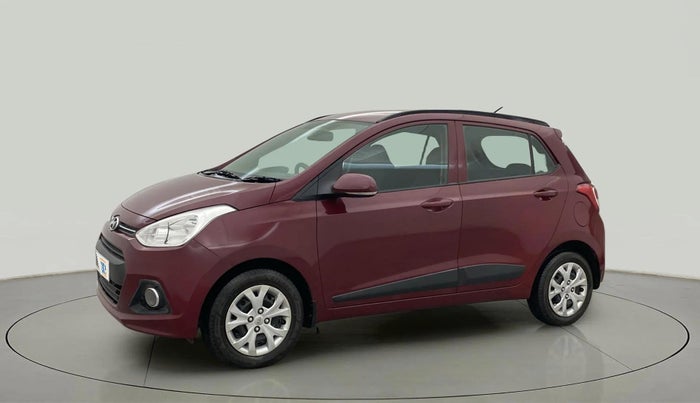 2016 Hyundai Grand i10 SPORTZ 1.2 KAPPA VTVT, Petrol, Manual, 70,859 km, Left Front Diagonal