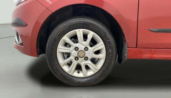 2018 Tata Tiago XZA PETROL, Petrol, Automatic, 50,645 km, Left Front Wheel