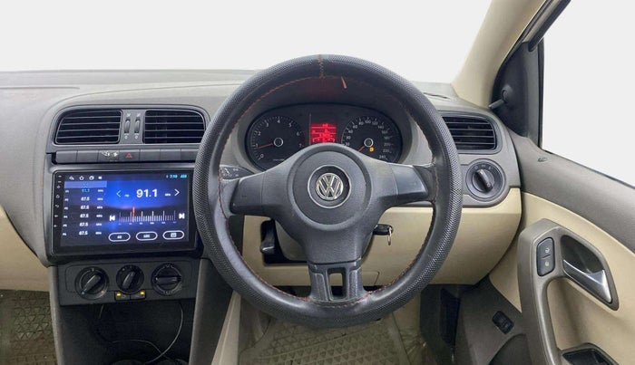 2012 Volkswagen Vento TRENDLINE 1.6, Petrol, Manual, 67,801 km, Steering Wheel Close Up