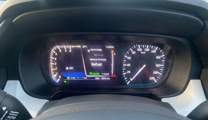 2023 Tata PUNCH CREATIVE  MT, Petrol, Manual, 14,706 km, Odometer Image