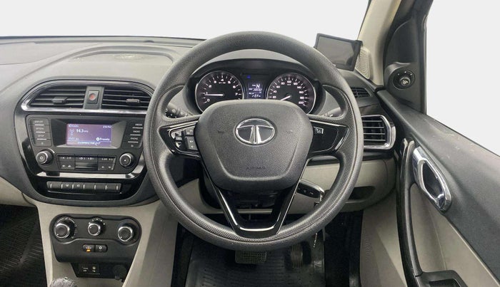 2018 Tata Tiago XZA PETROL, Petrol, Automatic, 28,592 km, Steering Wheel Close Up