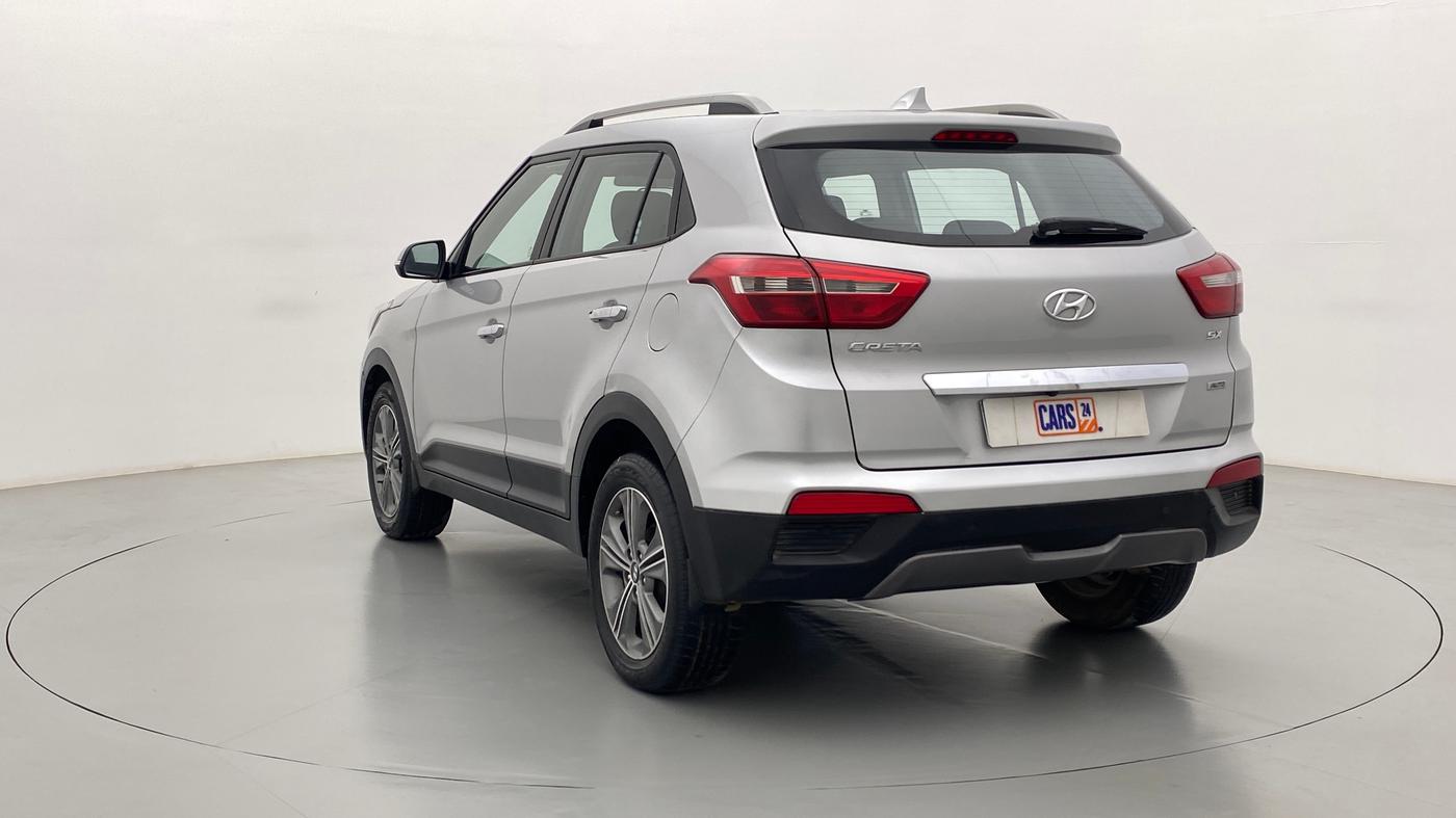 2017 Hyundai Creta 1.6 SX PLUS AUTO PETROL, Petrol, Automatic, 45,708 km, Left Back Diagonal