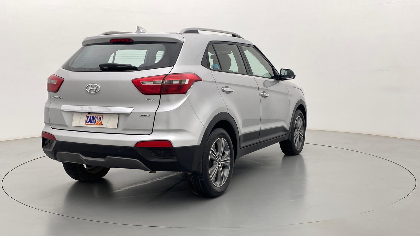2017 Hyundai Creta 1.6 SX PLUS AUTO PETROL, Petrol, Automatic, 45,708 km, Right Back Diagonal