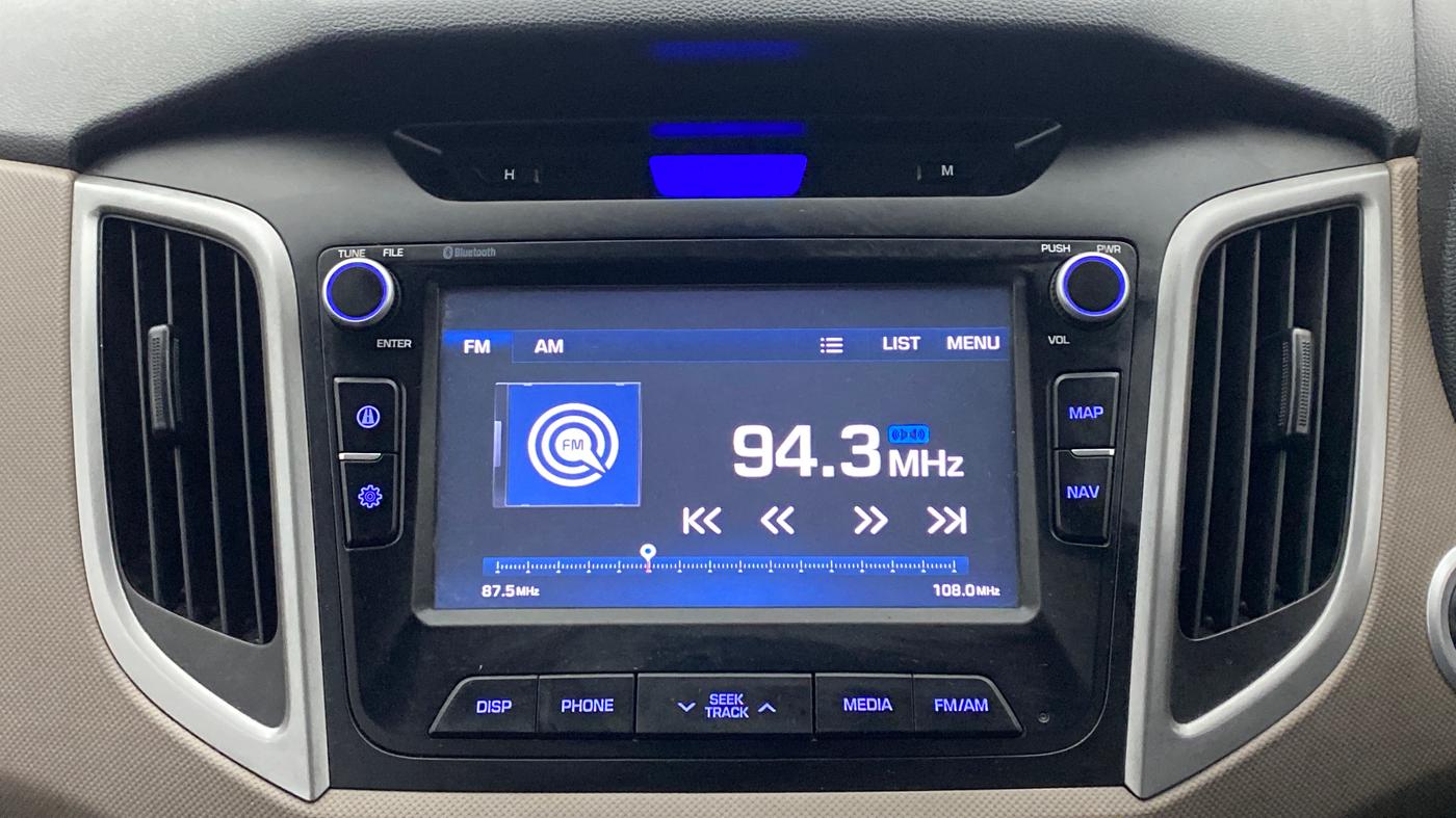 2017 Hyundai Creta 1.6 SX PLUS AUTO PETROL, Petrol, Automatic, 45,708 km, Infotainment System