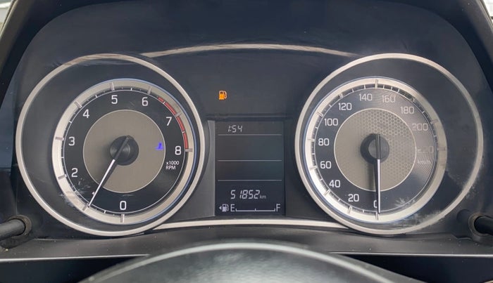 2021 Maruti Dzire VXI, Petrol, Manual, 51,796 km, Odometer Image