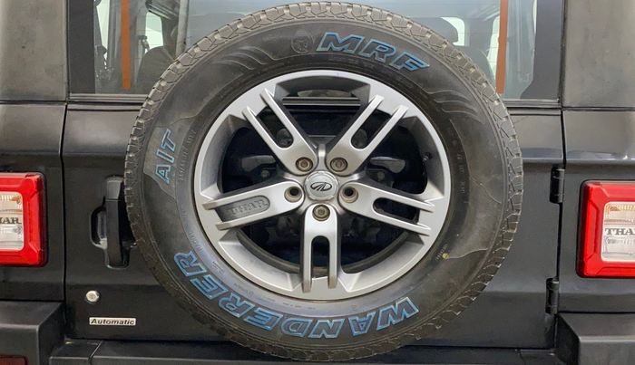 2021 Mahindra Thar LX PETROL HT 4WD AT, Petrol, Automatic, 64,419 km, Spare Tyre