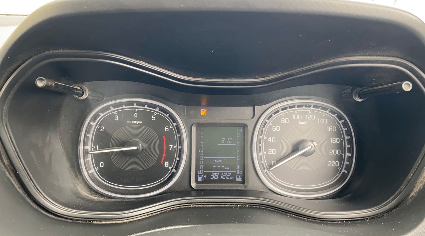 2020 Maruti Vitara Brezza ZXI PLUS, Petrol, Manual, 38,111 km, Odometer Image