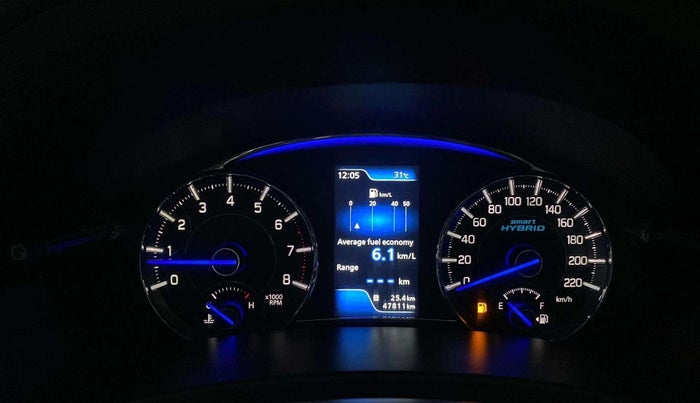 2018 Maruti Ciaz SIGMA 1.5 SHVS MT  PETROL, Petrol, Manual, 47,805 km, Odometer Image