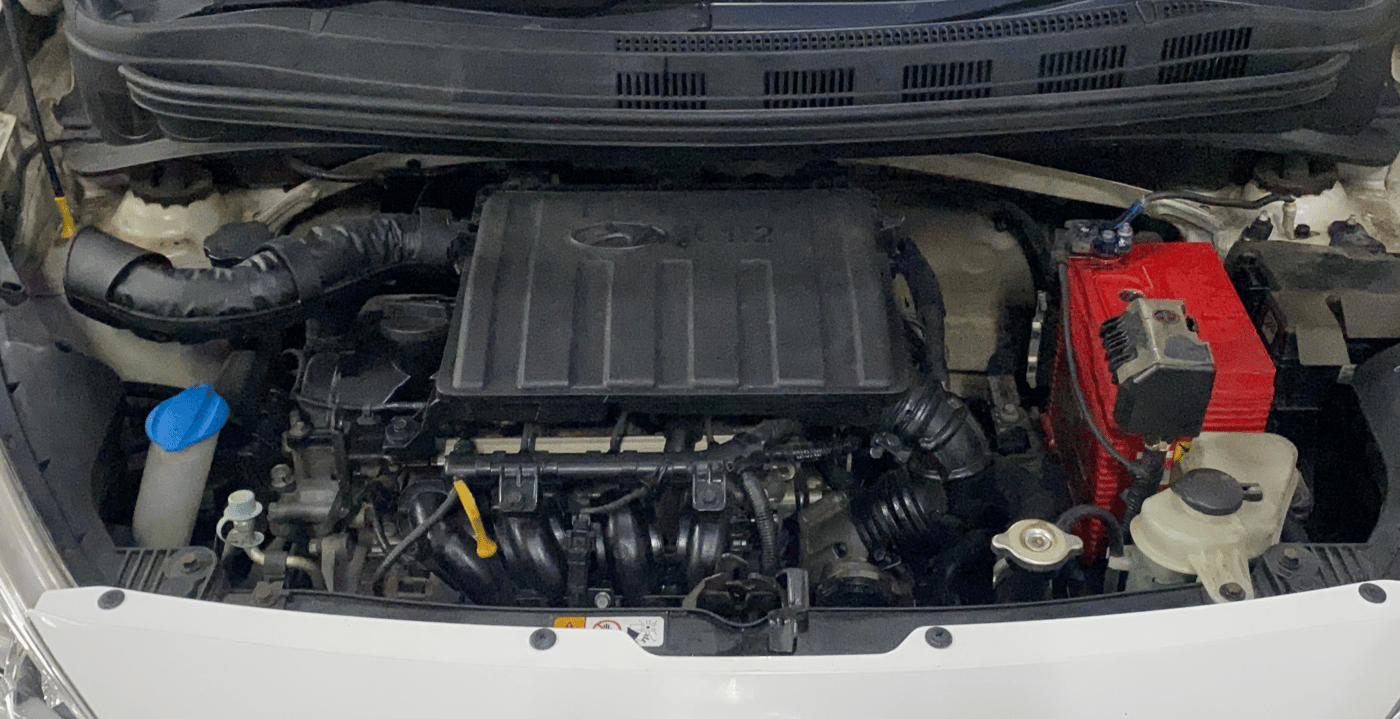 2017 Hyundai Grand i10 SPORTZ 1.2 KAPPA VTVT, Petrol, Manual, 17,970 km, Engine View