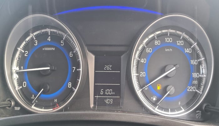 2021 Maruti Baleno DELTA PETROL 1.2, Petrol, Manual, 6,091 km, Odometer Image