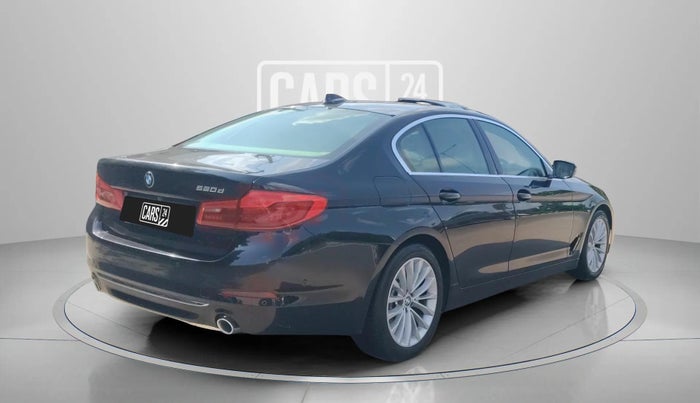 2020 BMW 5 Series 520D LUXURY LINE, Diesel, Automatic, 14,331 km, Right Back Diagonal