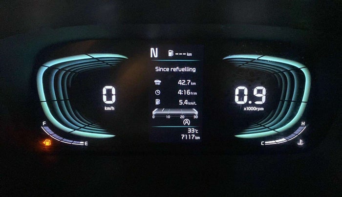 2023 KIA CARENS PRESTIGE PLUS 1.5 PETROL IMT 7 STR, Petrol, Manual, 7,113 km, Odometer Image