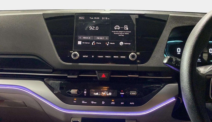 2023 KIA CARENS PRESTIGE PLUS 1.5 PETROL IMT 7 STR, Petrol, Manual, 7,113 km, Air Conditioner
