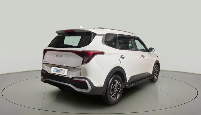2023 KIA CARENS PRESTIGE PLUS 1.5 PETROL IMT 7 STR, Petrol, Manual, 7,113 km, Right Back Diagonal