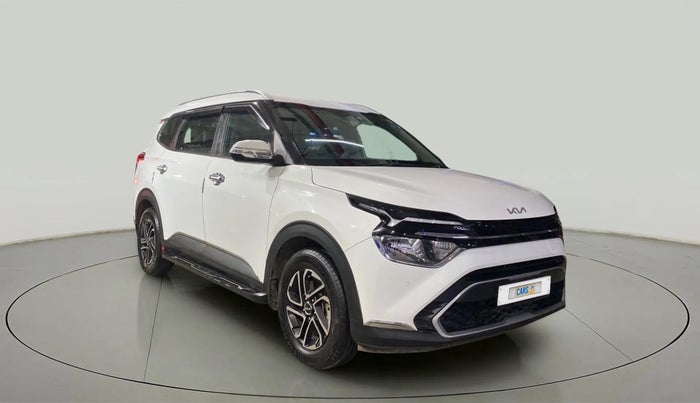 2023 KIA CARENS PRESTIGE PLUS 1.5 PETROL IMT 7 STR, Petrol, Manual, 7,113 km, Right Front Diagonal