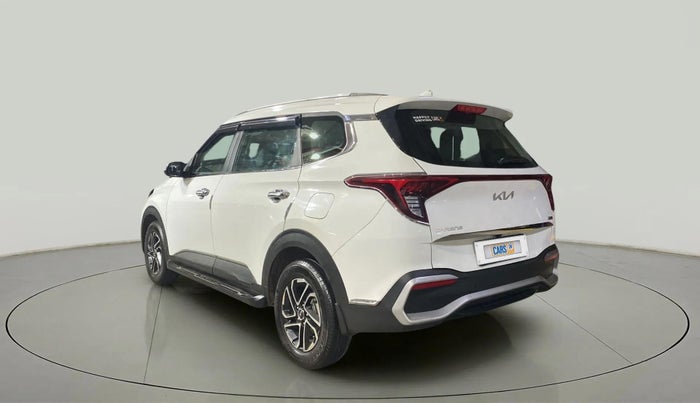 2023 KIA CARENS PRESTIGE PLUS 1.5 PETROL IMT 7 STR, Petrol, Manual, 7,113 km, Left Back Diagonal