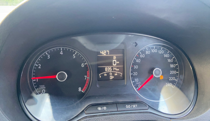 2017 Volkswagen Polo HIGHLINE1.2L, Petrol, Manual, 83,441 km, Odometer Image