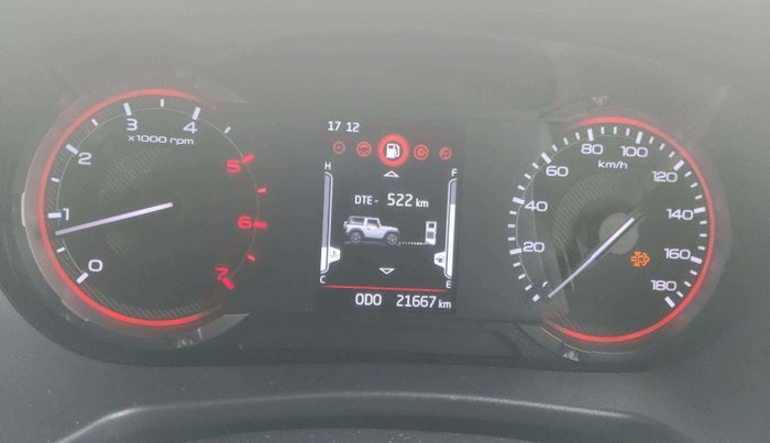 2023 Mahindra Thar LX D 4*4 MT HT, Diesel, Manual, 21,668 km, Odometer Image