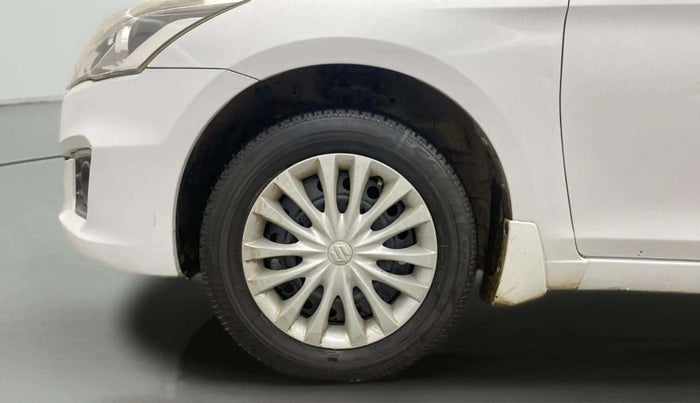 2018 Maruti Ciaz DELTA 1.4 MT PETROL, Petrol, Manual, 1,33,494 km, Left Front Wheel