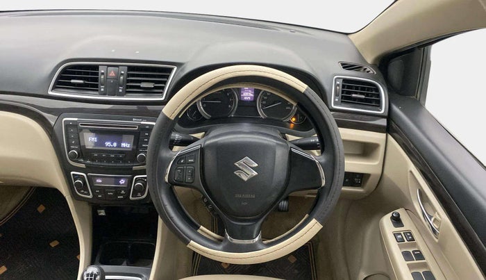 2018 Maruti Ciaz DELTA 1.4 MT PETROL, Petrol, Manual, 1,33,494 km, Steering Wheel Close Up