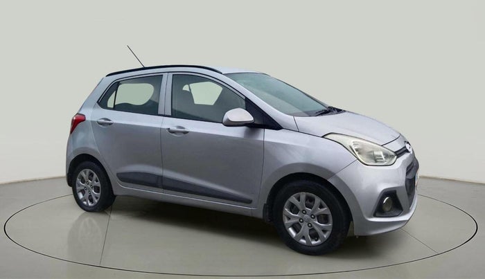 2016 Hyundai Grand i10 SPORTZ 1.2 KAPPA VTVT, Petrol, Manual, 1,27,263 km, Right Front Diagonal