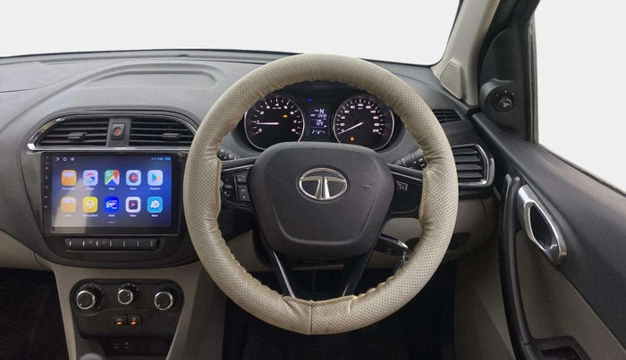 2018 Tata Tiago XZA PETROL, Petrol, Automatic, 13,938 km, Steering Wheel Close Up