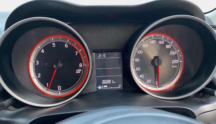 2021 Maruti Swift VXI, Petrol, Manual, 36,875 km, Odometer Image