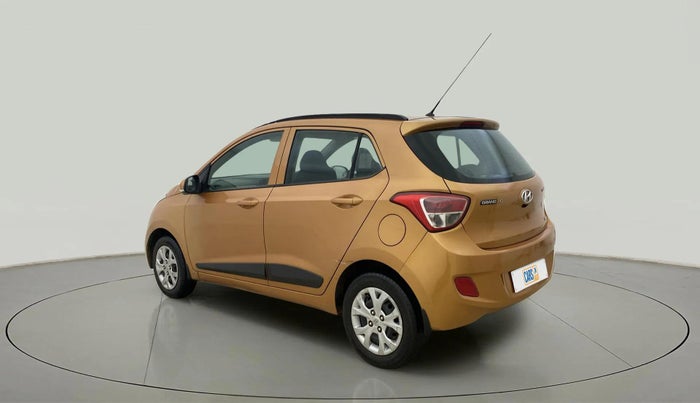 2016 Hyundai Grand i10 SPORTZ 1.2 KAPPA VTVT, Petrol, Manual, 58,285 km, Left Back Diagonal