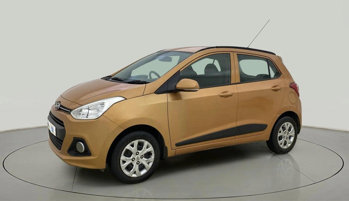 2016 Hyundai Grand i10 SPORTZ 1.2 KAPPA VTVT, Petrol, Manual, 58,285 km, Left Front Diagonal