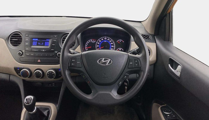 2016 Hyundai Grand i10 SPORTZ 1.2 KAPPA VTVT, Petrol, Manual, 58,285 km, Steering Wheel Close Up