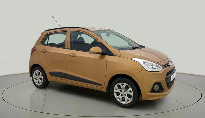 2016 Hyundai Grand i10 SPORTZ 1.2 KAPPA VTVT, Petrol, Manual, 58,285 km, Right Front Diagonal
