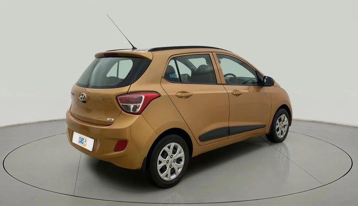 2016 Hyundai Grand i10 SPORTZ 1.2 KAPPA VTVT, Petrol, Manual, 58,285 km, Right Back Diagonal