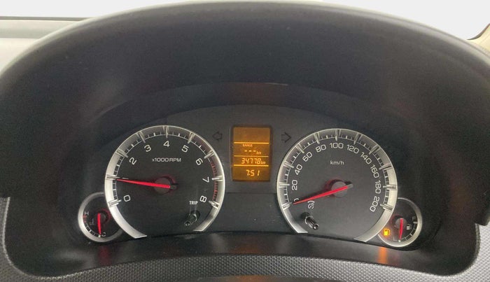2014 Maruti Swift Dzire VXI, Petrol, Manual, 34,743 km, Odometer Image
