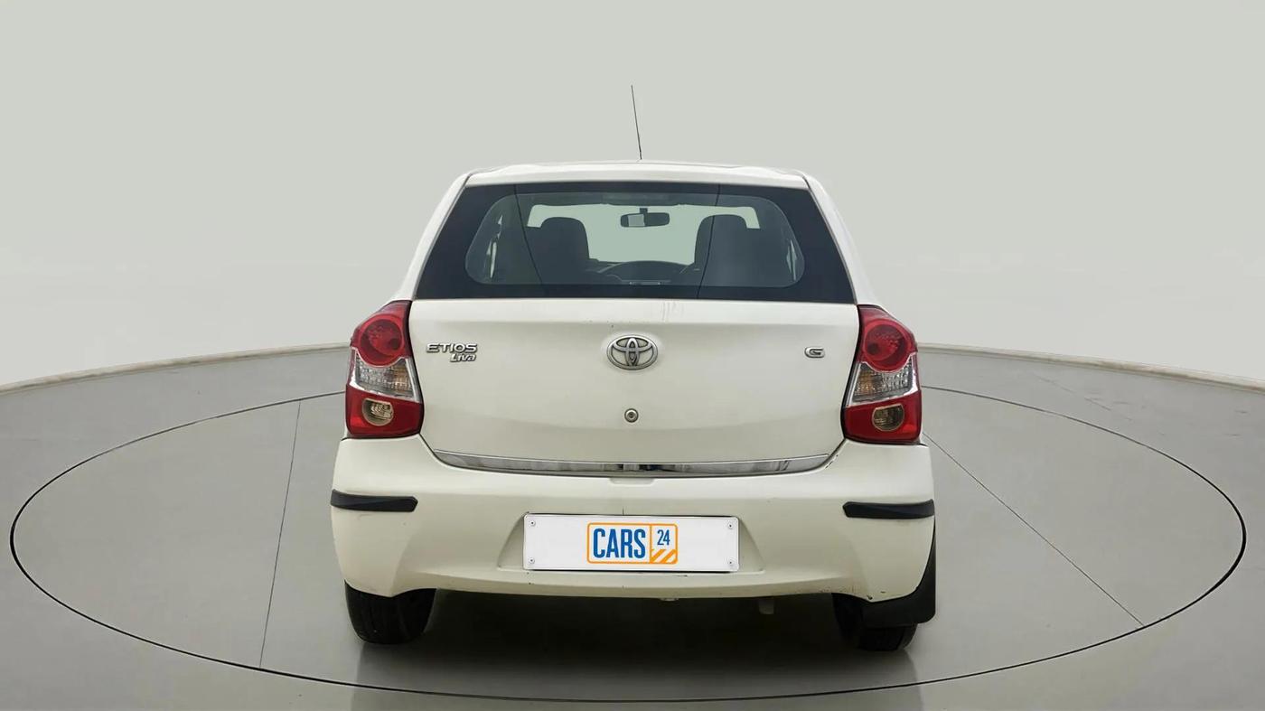 2013 Toyota Etios Liva G, Petrol, Manual, 18,295 km, Back/Rear