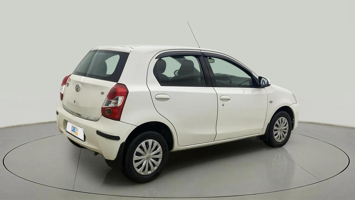 2013 Toyota Etios Liva G, Petrol, Manual, 18,295 km, Right Back Diagonal