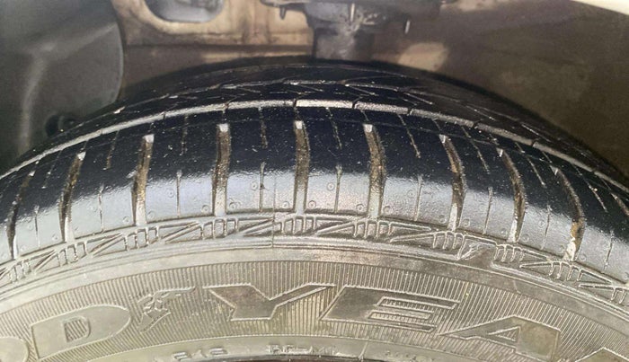2017 Hyundai Grand i10 MAGNA AT 1.2 KAPPA VTVT, Petrol, Automatic, 53,029 km, Left Front Tyre Tread