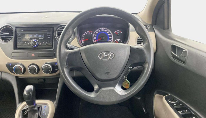 2017 Hyundai Grand i10 MAGNA AT 1.2 KAPPA VTVT, Petrol, Automatic, 53,029 km, Steering Wheel Close Up