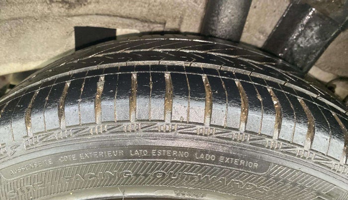 2017 Hyundai Grand i10 MAGNA AT 1.2 KAPPA VTVT, Petrol, Automatic, 53,029 km, Left Rear Tyre Tread