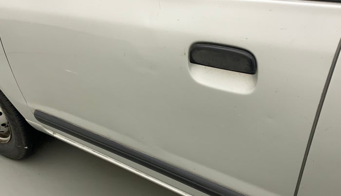 2011 Maruti Alto LXI, Petrol, Manual, 1,07,439 km, Front passenger door - Slightly dented