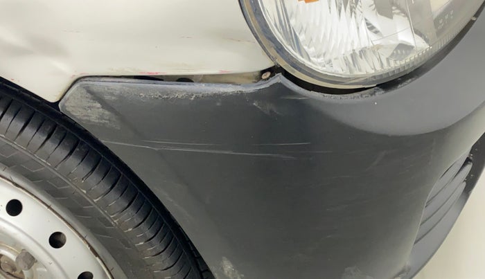 2011 Maruti Alto LXI, Petrol, Manual, 1,07,439 km, Front bumper - Minor scratches