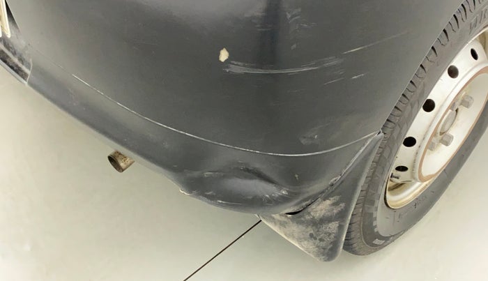 2011 Maruti Alto LXI, Petrol, Manual, 1,07,439 km, Rear bumper - Slightly dented