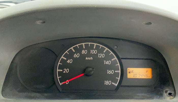 2011 Maruti Alto LXI, Petrol, Manual, 1,07,439 km, Odometer Image