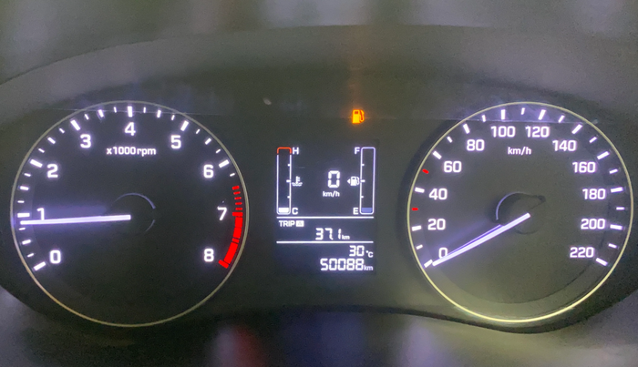 2016 Hyundai Elite i20 SPORTZ 1.2, Petrol, Manual, 50,087 km, Odometer Image