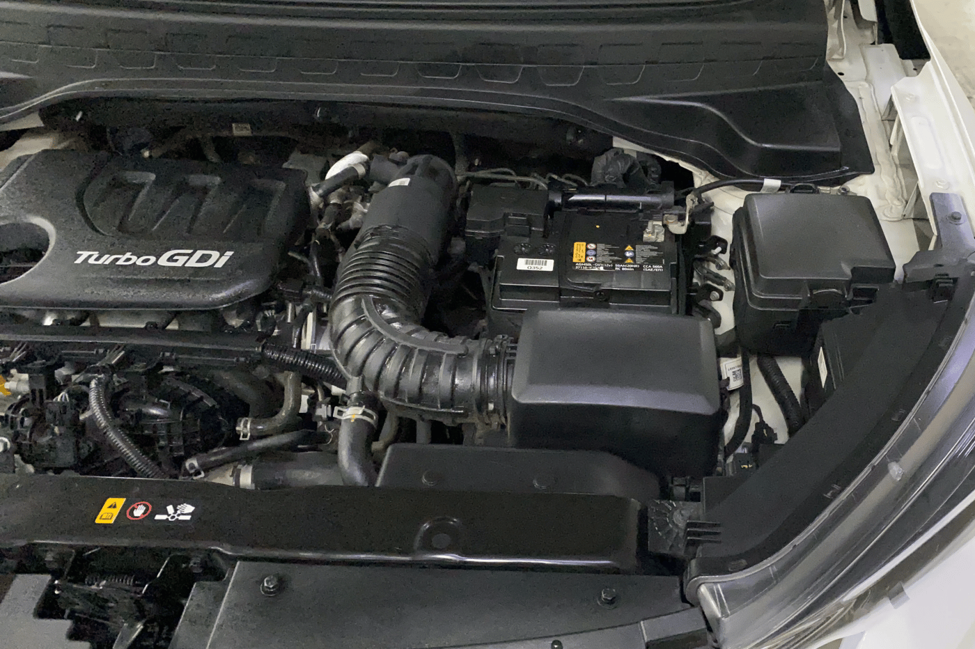 2023 KIA SONET HTK PLUS 1.0 IMT, Petrol, Manual, 33,601 km, Engine View - Left